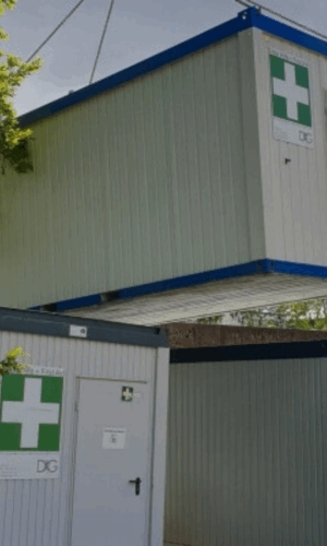 sanitätscontainer