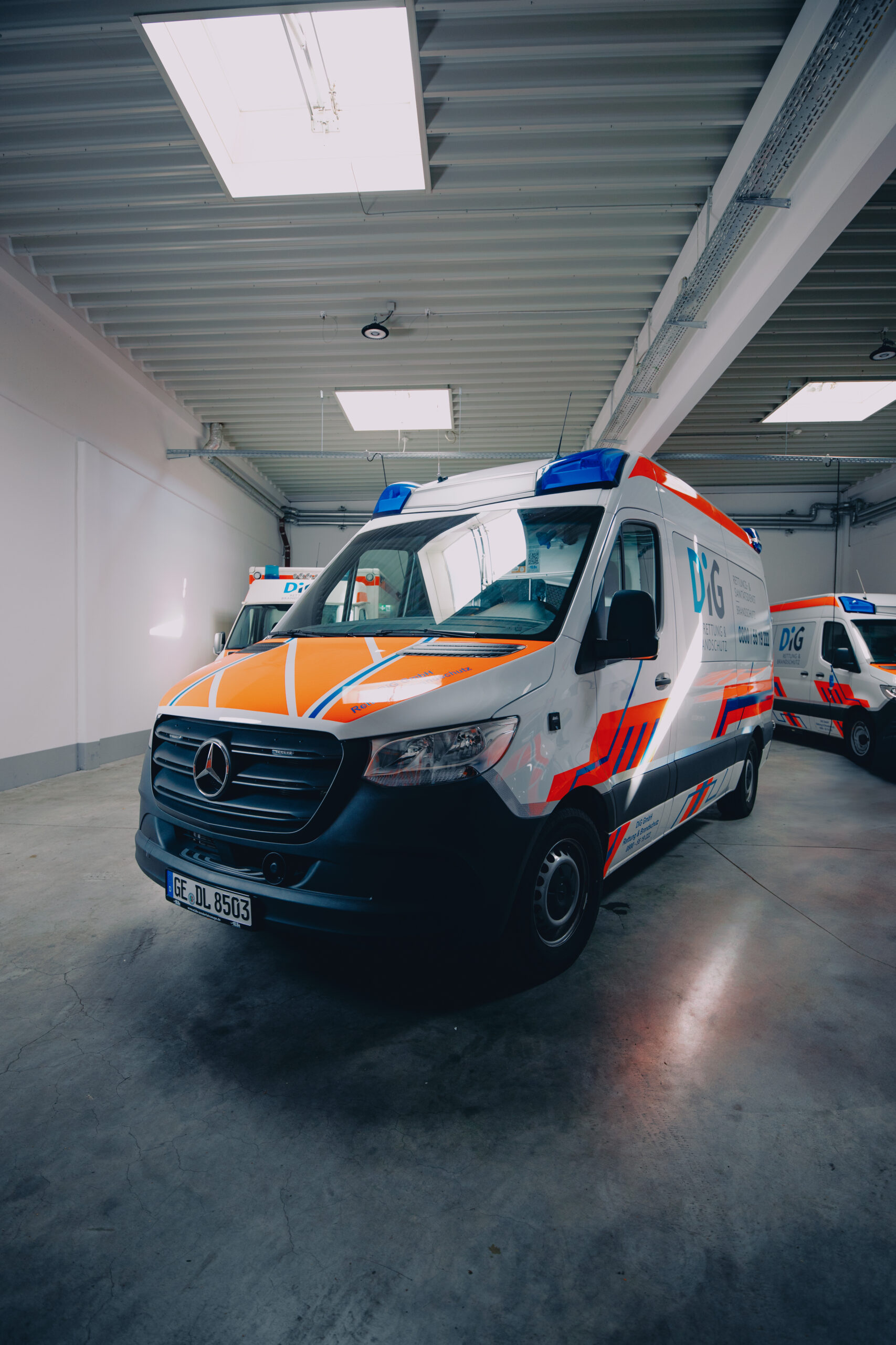 Rettungsdienstwagen