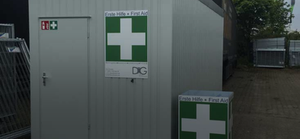 Sanitätscontainer