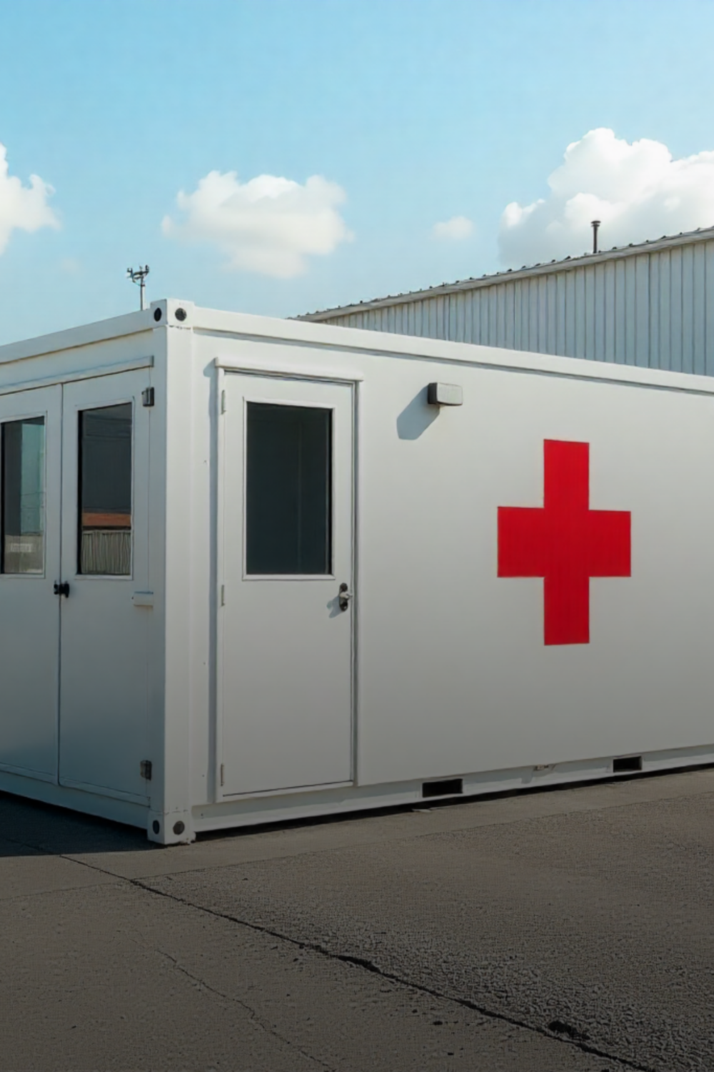 Sanitätscontainer mieten